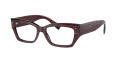 Dolce & Gabbana DG3387 Transparent Violet (3045) Eyeglasses - Color Image